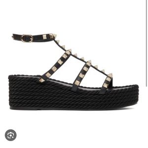 Valentino espadrilles platform sandals